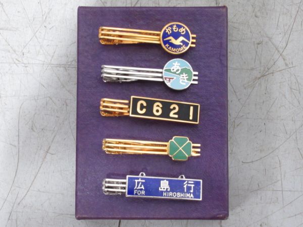 ネクタイピン 七宝焼 5種