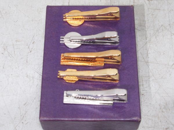 ネクタイピン 七宝焼 5種