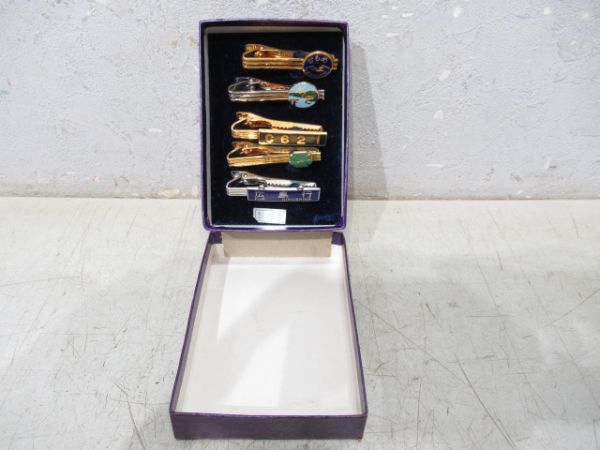 ネクタイピン 七宝焼 5種